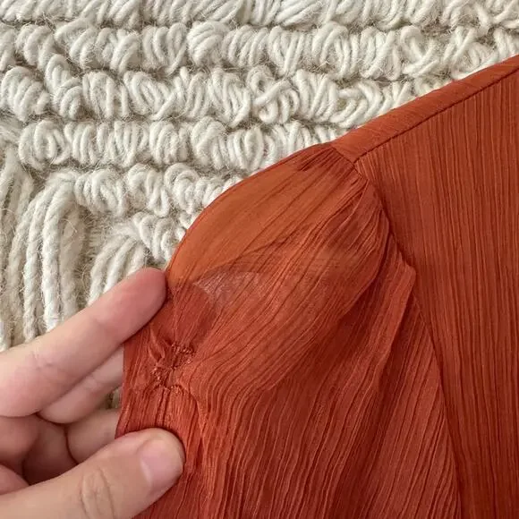 Adam Lippes Tiered Ruffle Top - Picture 6 of 7